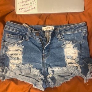 Jean shorts